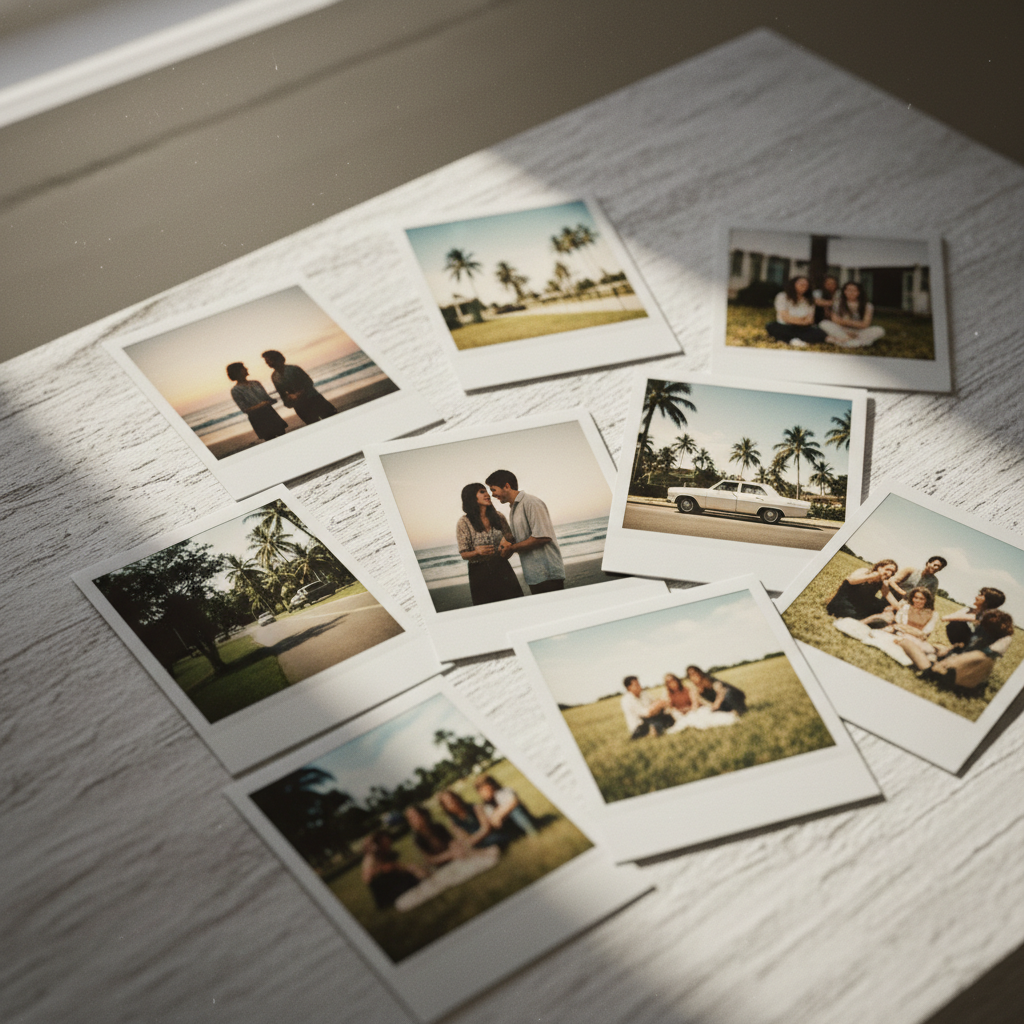 Retro Polaroid Photo Prints